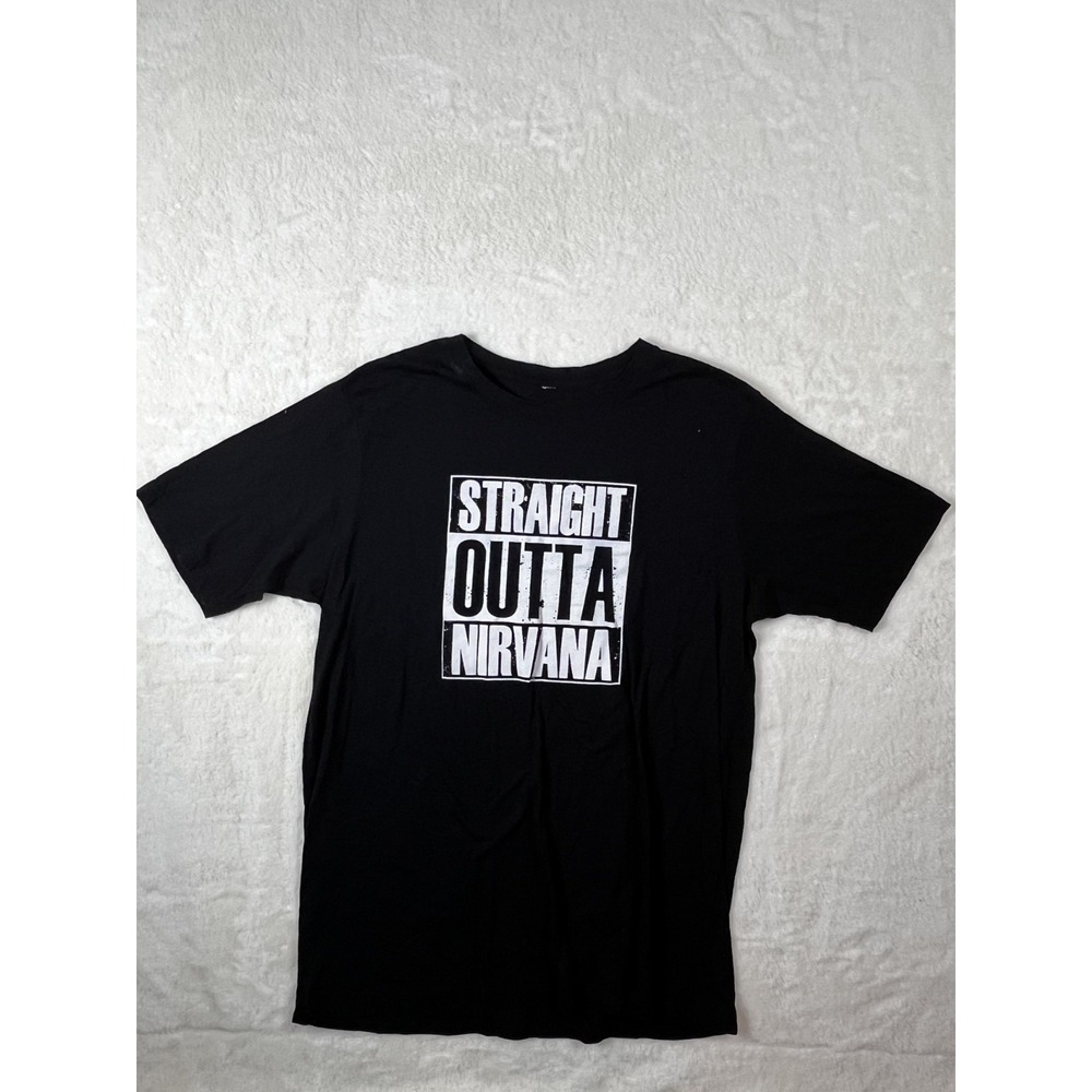 Straight Outta Nirvana black size -M